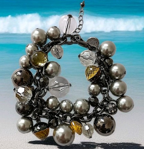 Y2k grace adele beaded - y2k,