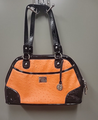 Grace adele orange - orange, ostrich